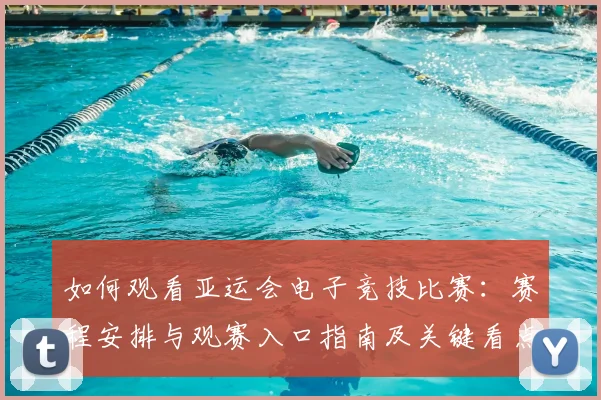 如何观看亚运会电子竞技比赛：赛程安排与观赛入口指南及关键看点